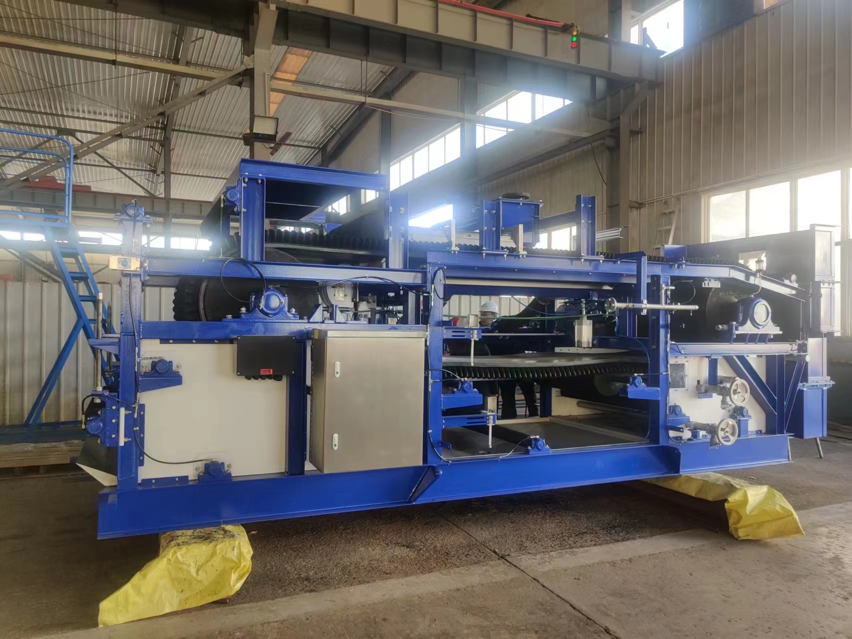 Automatic Industrial Belt Vacuum Filter Horizontal Vacuum Belt Filter